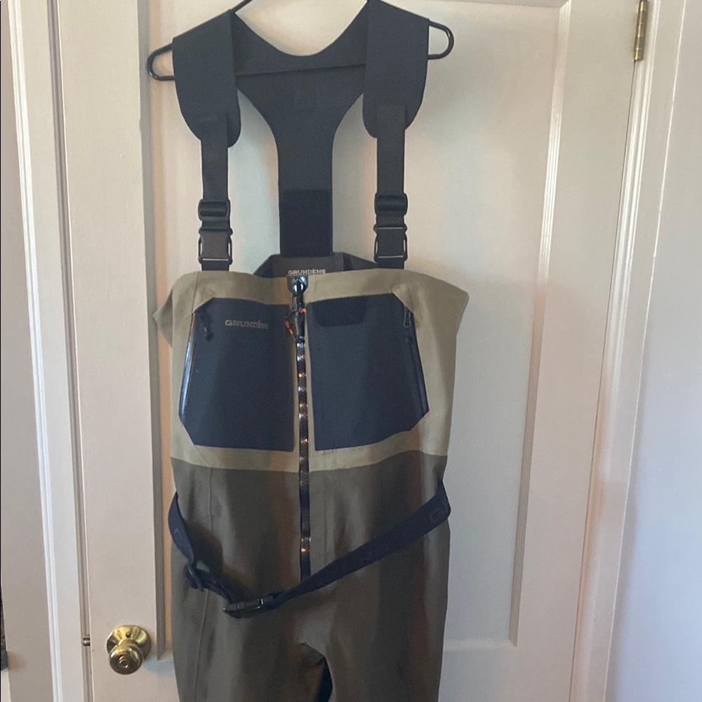 Grundens boundary zip waders